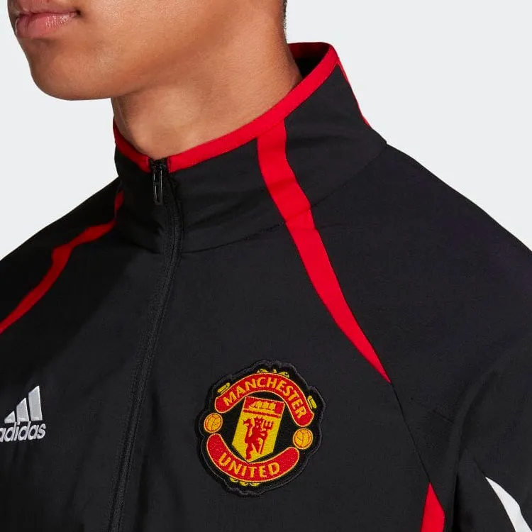 Adidas Manchester United Jacket Men's Black-5