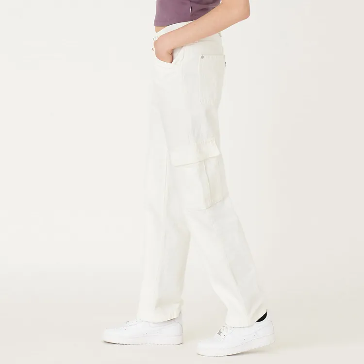 Levis Jeans Women's White-2