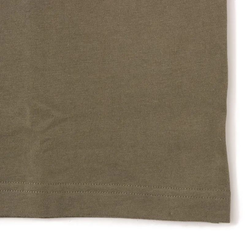 Adidas SS25 T Shirt Unisex Olive-5