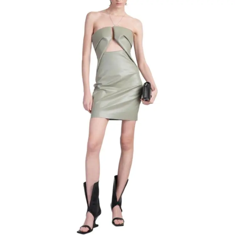 RICK OWENS Prong Mini Dress-1