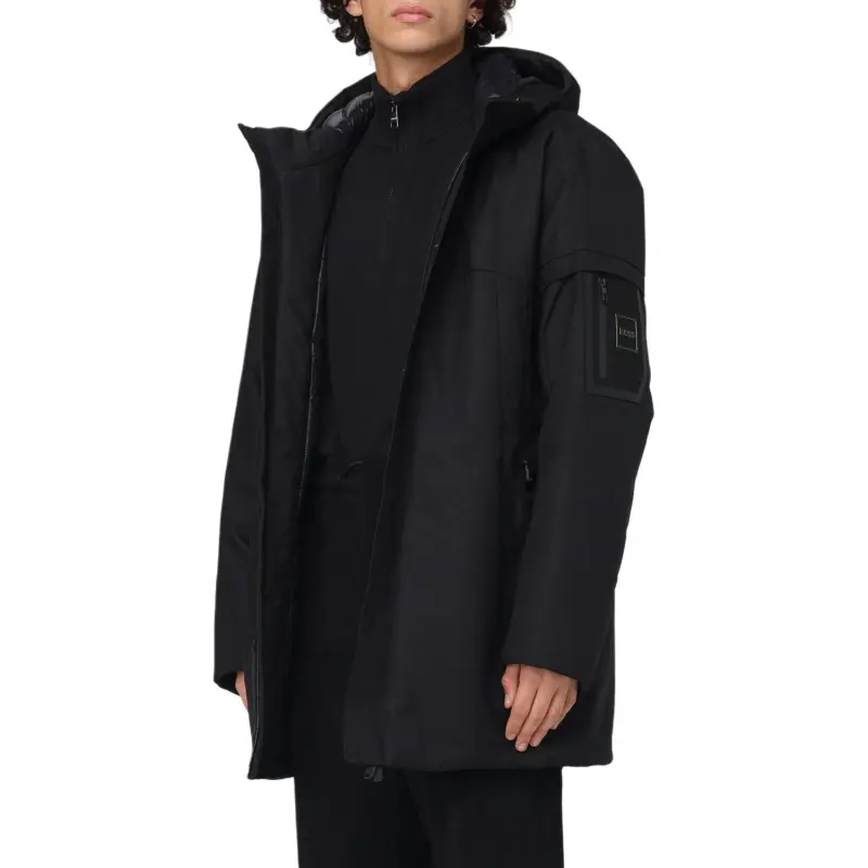 HUGO BOSS Drawstring Hooded Parka-3