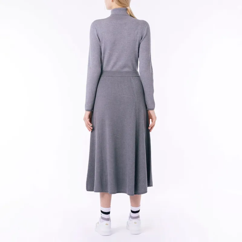 LACOSTE Casual Long Skirt Women's Gray-3