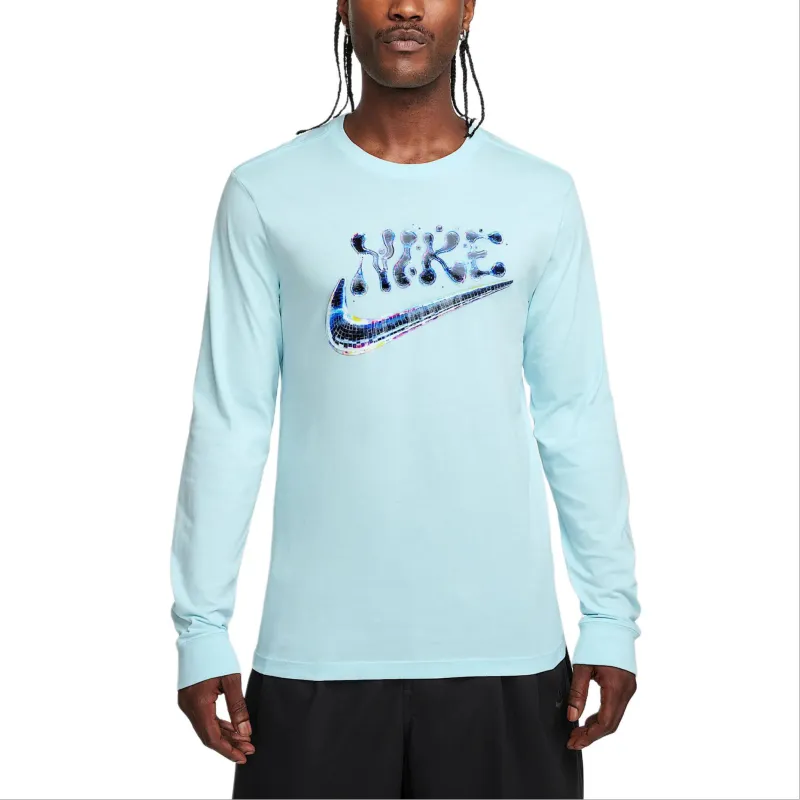 Nike Sportswear Club Long Sleeve T Shirt-1