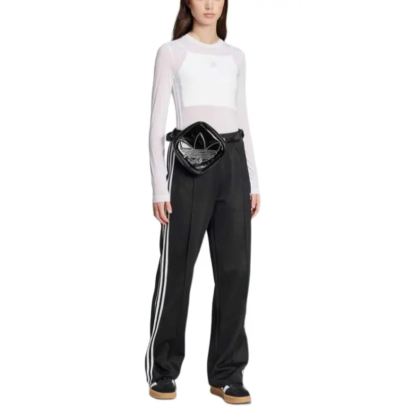 Adidas Originals Knitted Sports Pants Women's Black-2