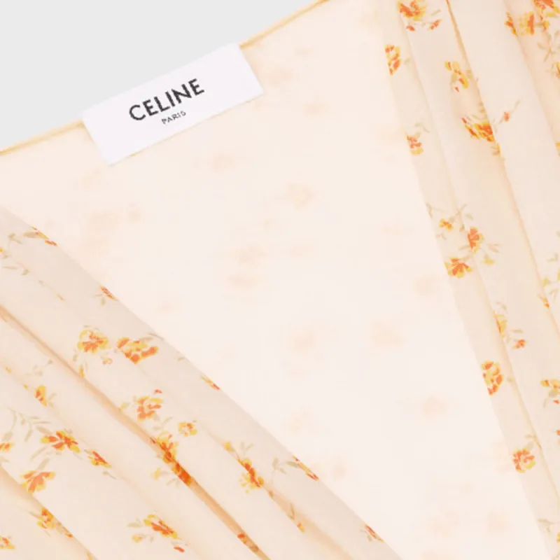 CELINE Short Sleeved Dresses Women's Yellow-2