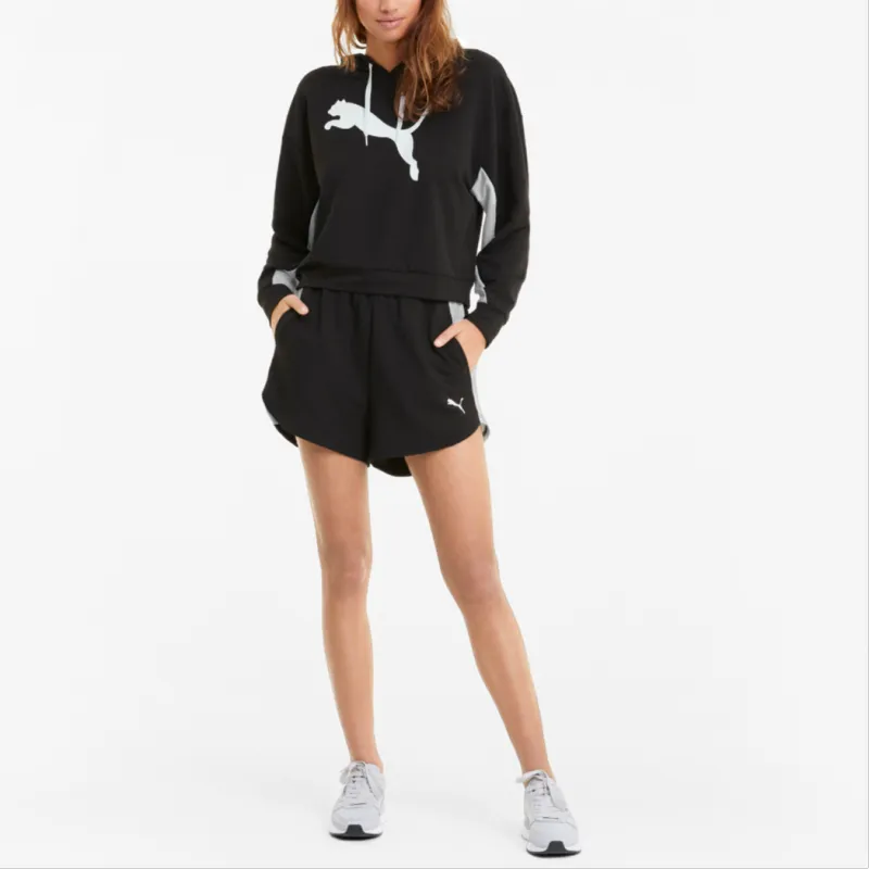 PUMA Modern Sports Casual Shorts Women's Black-3