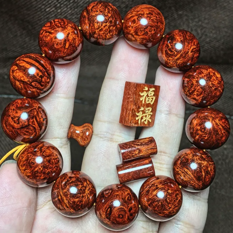 SHUZHUO Rosewood Wooden Bracelets Unisex-1