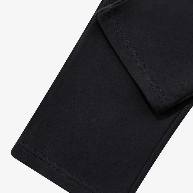 Le Coq Sportif Casual Pants Men's Black-3