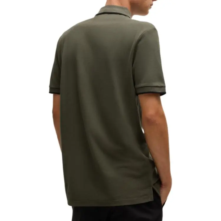 HUGO BOSS Polo Shirt Men's Army Green-4