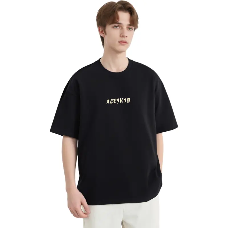 YK&YB T Shirts Unisex Black-5