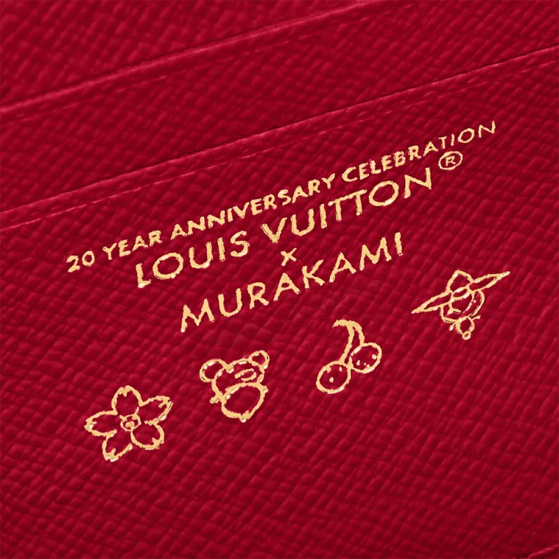 LOUIS VUITTON Takashi Murakami Collaboration Monogram Cherry Canvas Crossbody Bags Women's White-5