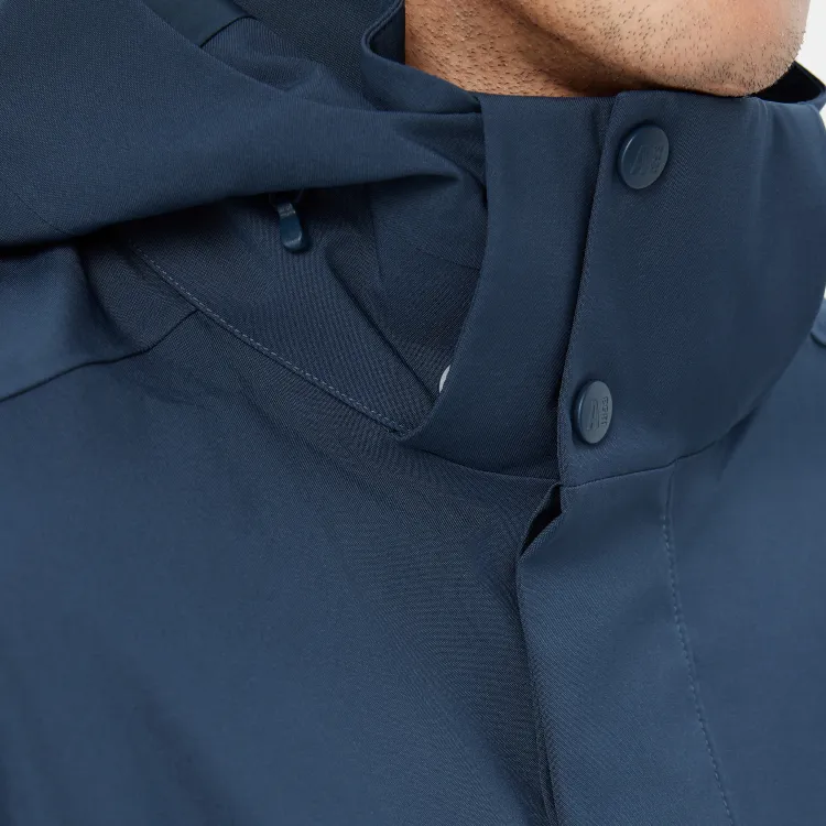 AIGLE Jacket Men's Light Navy Blue-4