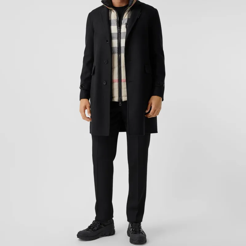 Burberry Trench Coat Men's Black-1