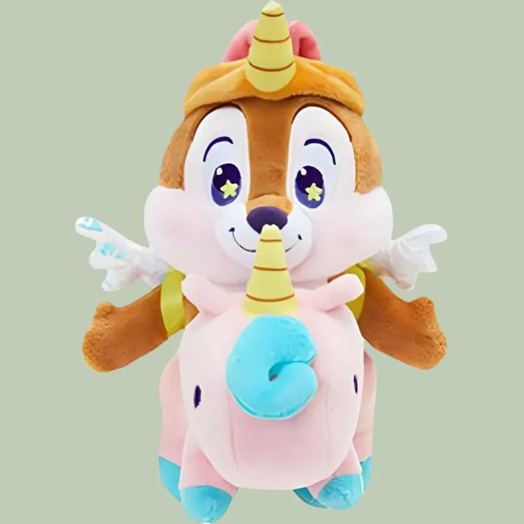 Disney Springtime Mickey Mouse And Friends Chip 'N Dale Chip Dolls Plush Doll 16.5cm Height Shanghai Disney-1