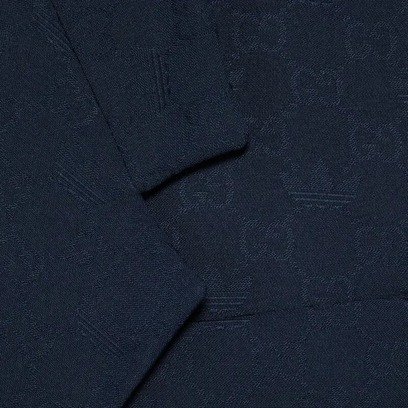 GUCCI x Adidas Adidas X Gucci Co-branded Series FW22 Business Suits Coats Men's Blue-4