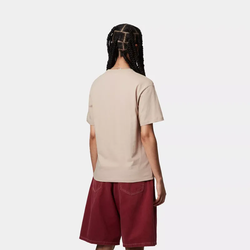 Carhartt WIP S/S PocketW' S/S Drop Shoulder Sleeve T Shirt Women's Peanut-2