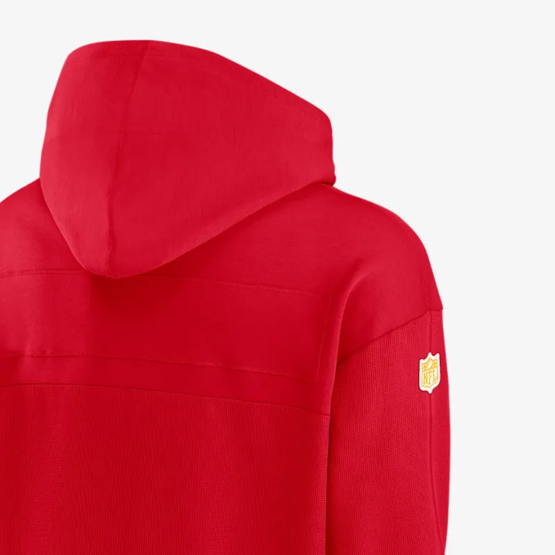 Nike Kansas City Chiefs Sideline Jersey Men's Nike Dri-FIT Nfl Pullover Hoodie-3