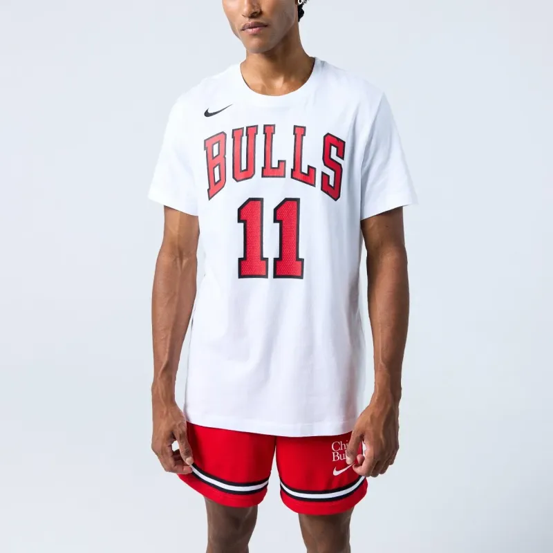 Nike Chicago Bulls T Shirt Chicago Bulls Men's White-2