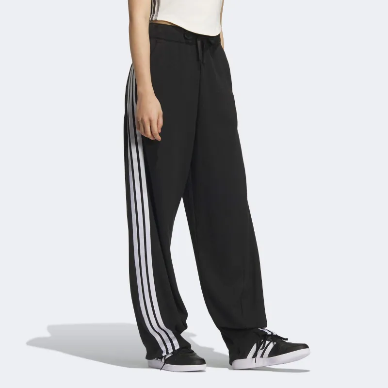 Adidas Knitted Sports Pants Women's Black-4