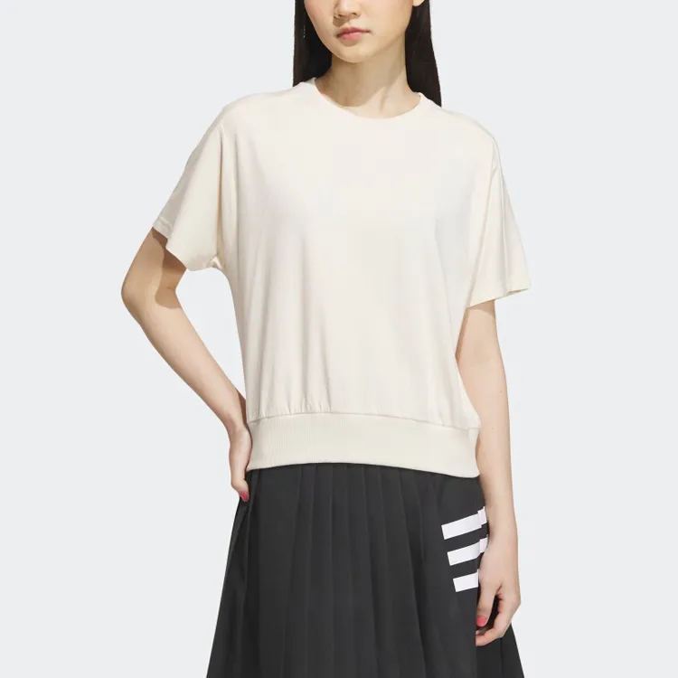 Adidas Neo T Shirts Women's Wonder White-1