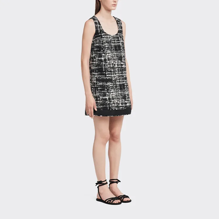 PRADA SS22 Sleeveless Dress Women's Ivory-3