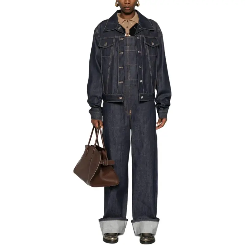 PRADA Button Up Denim Jacket-2