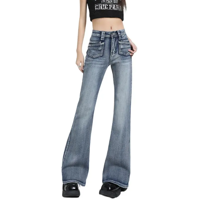 NHZN Jeans Women's Vintage Blue-3