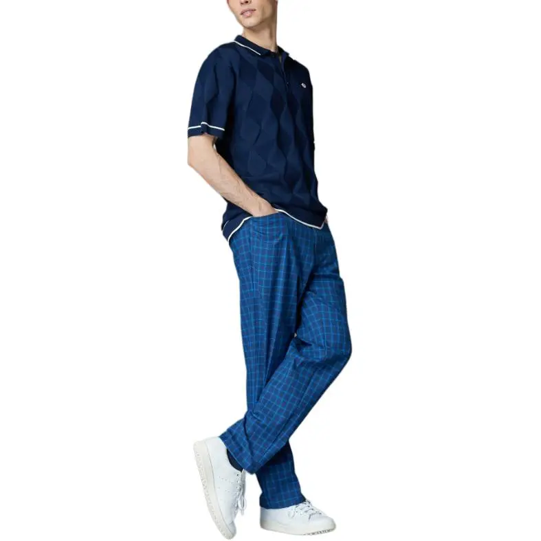 Adidas Originals Argyle Knit Polo Shirt-3