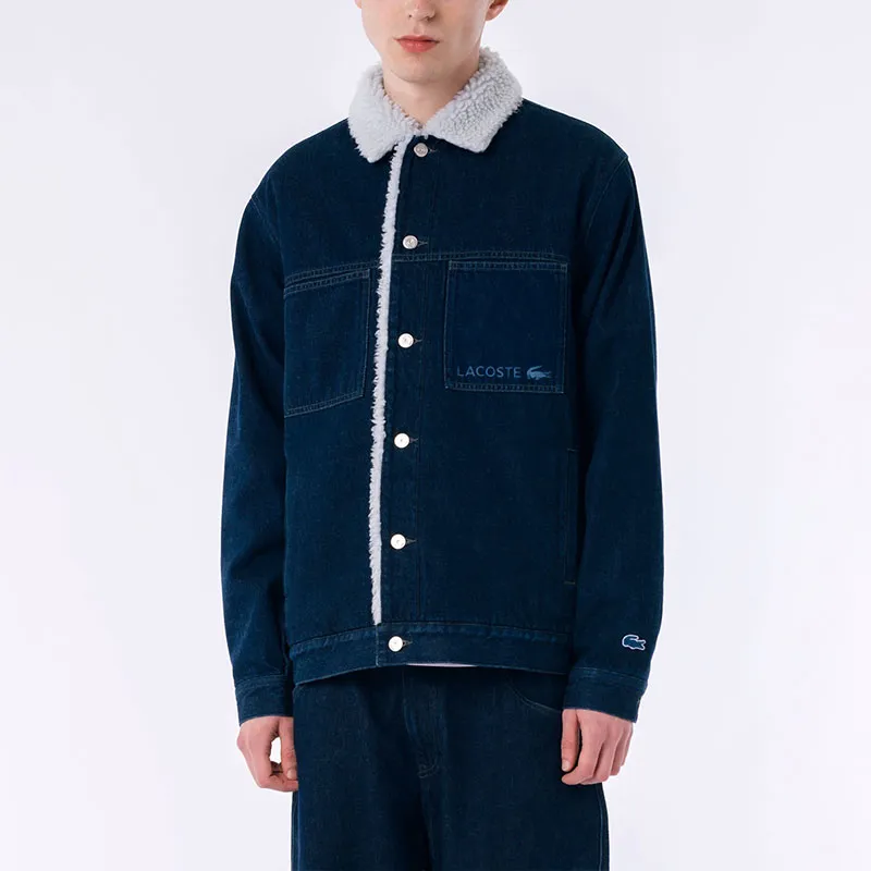LACOSTE Jackets & Coats Men's Marine Blue-2