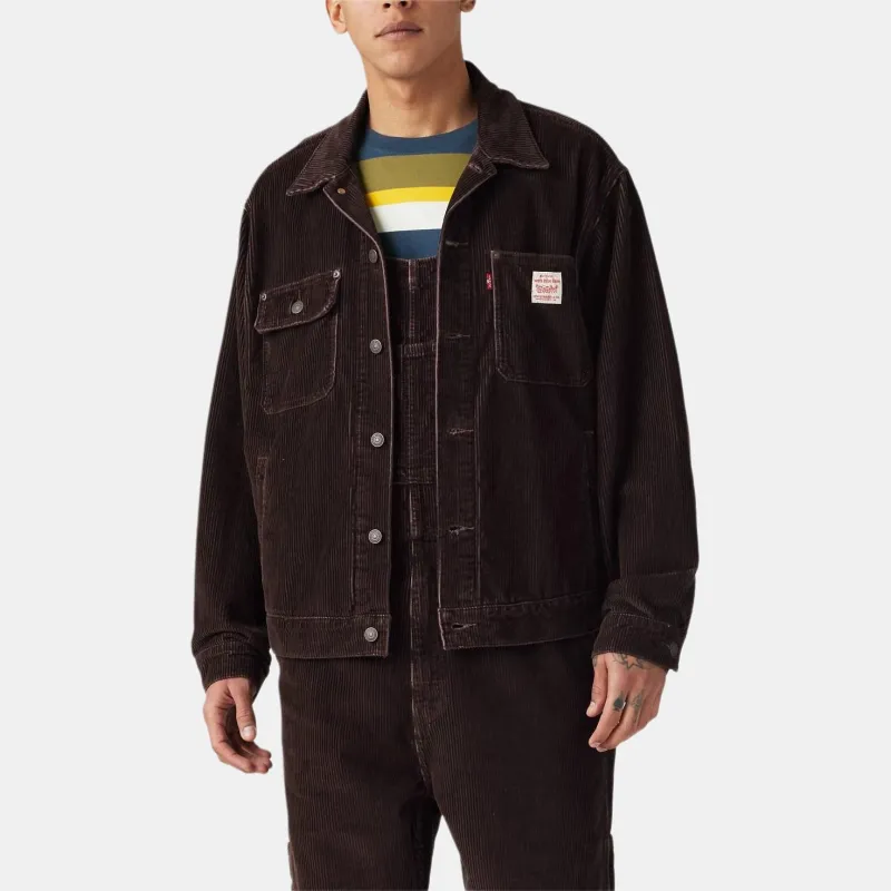 Levis Jackets Men Brown-1