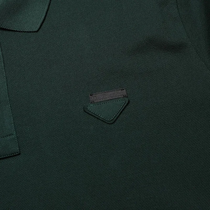 PRADA Polo Shirt Men's Umber Green-3