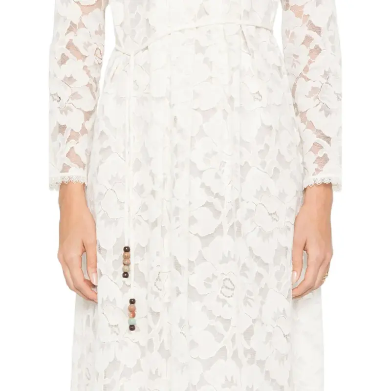 Zimmermann Embroidered lace Dress-4