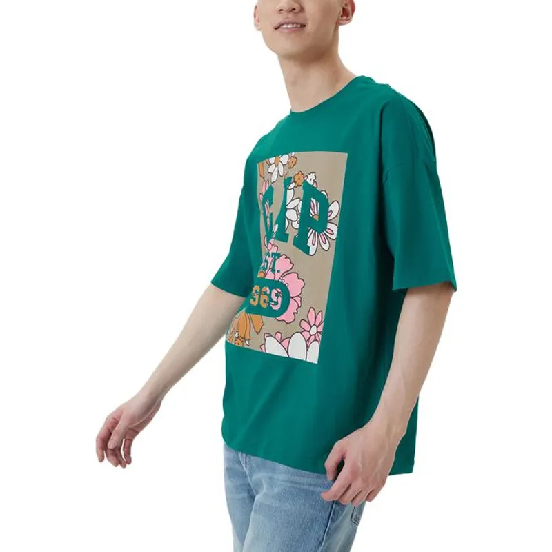 GAP T Shirts Men Green-4