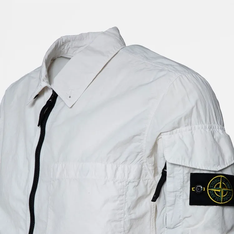 STONE ISLAND SS22 Jackets & Coats Men's Frost White-2