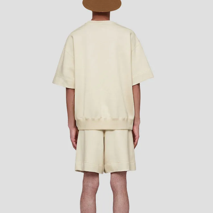 JIL SANDER Short sleeve Cotton Sweatshirt-3