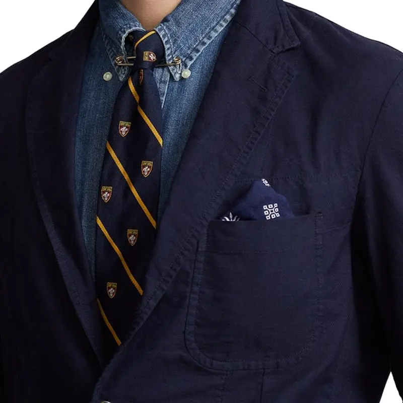 Polo Ralph Lauren SS22 Business Suits Coats Men's Marine Blue-3