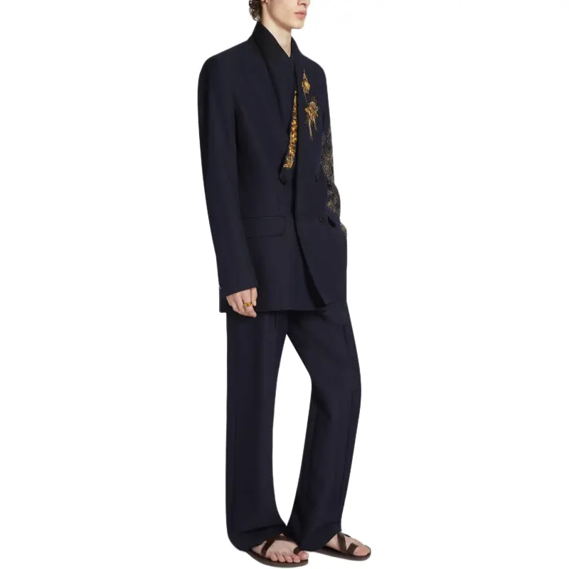 DRIES VAN NOTEN Embellished Blazer-3