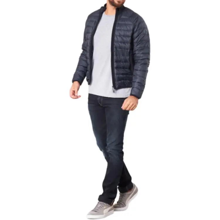 ARMANI JEANS Jackets Coats Men's Blue-4