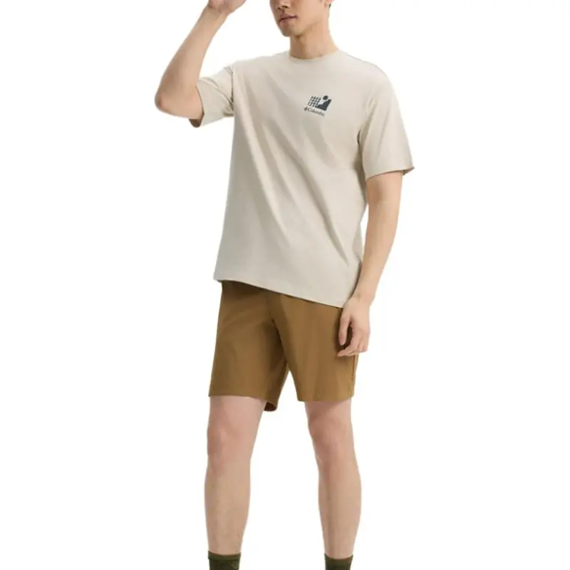 Columbia Explorers Canyon T-Shirt Men's Apricot-2
