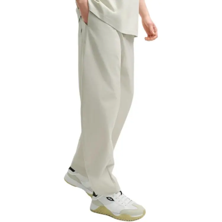 FILA ORIGINALE Knitted Sweatpants Men's Lentil Gray-2