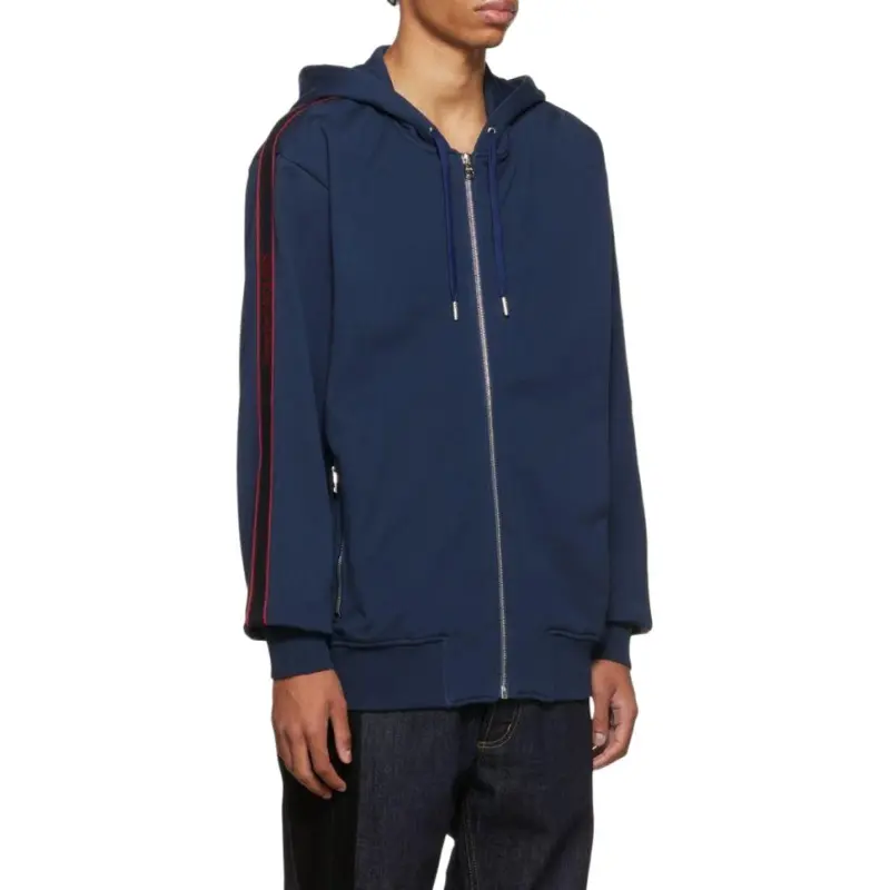 Alexander McQueen Sweatshirts Men Blue-2