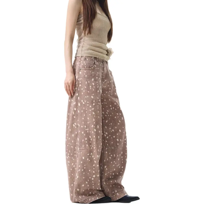 VINMUK Jeans Unisex Pink-5