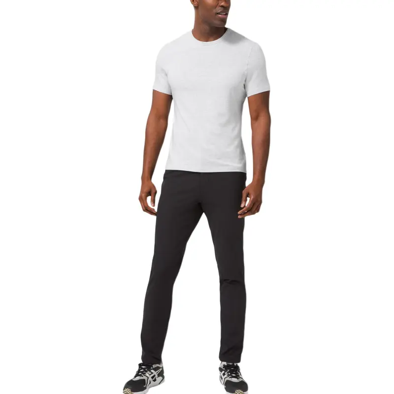 Lululemon T Shirts Men 3 Pack White+Gray+Black-4