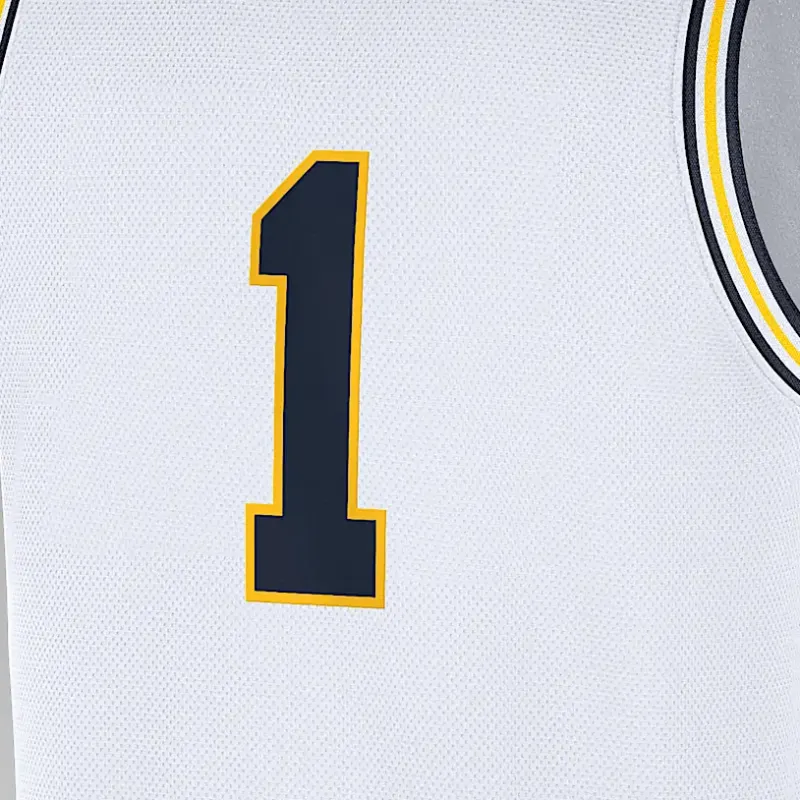 Jordan Michigan Wolverines Replica Men's Jordan Brand College Basketball Jersey-2