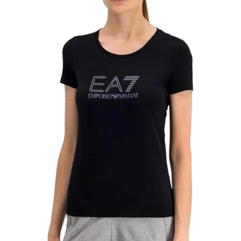 EMPORIO ARMANI EA7 T Shirt Women's Black-1