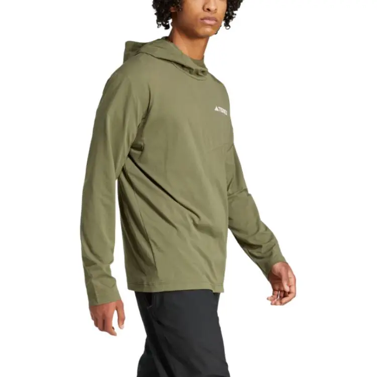 Adidas Free Shipping With AdiClub Terrex Multi Climacool Hooded Long Sleeve Top-2