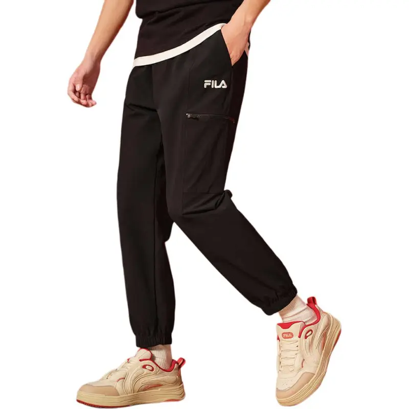 FILA Casual Pants Men's Jet Black-3