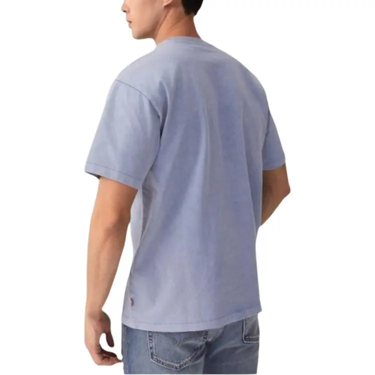 Levis T Shirts Men Blue-3