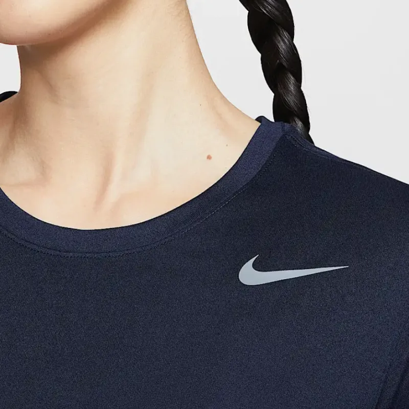 Nike Dri Fit T Shirt Women's Obsidian Color-3