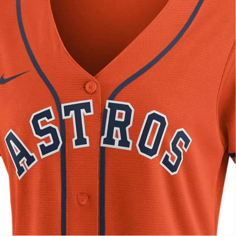 Nike MLB Collaboration Houston Astros Baseball Jacket Women's-2